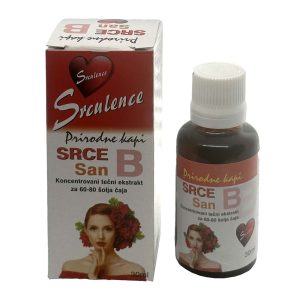 Biljne kapi Srce San B