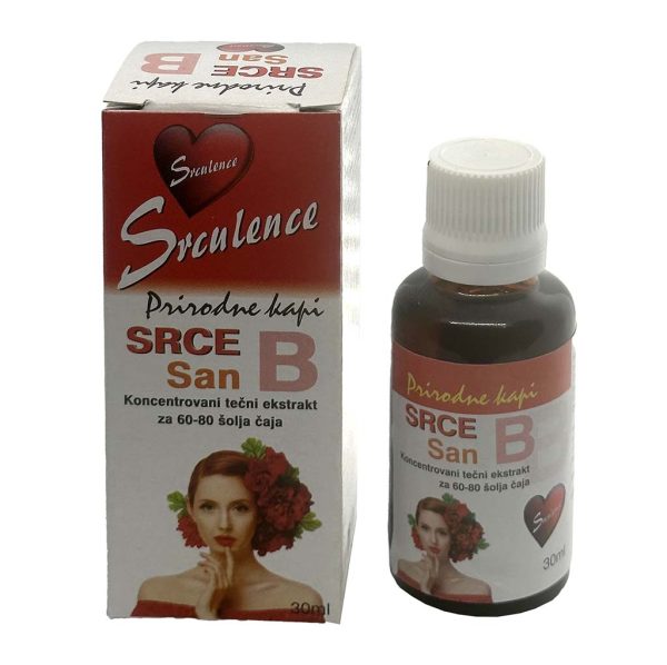 Biljne kapi Srce San B